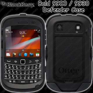   Impact Case for BlackBerry Bold 9900 9930 Black +Screen Protect  
