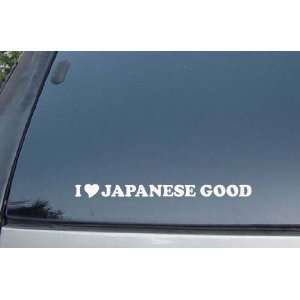  I Love Japanese Food Vinyl Decal Stickers 
