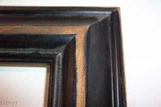 13x19 Primitive Black Picture Frames Solid Wood GRUNGY  