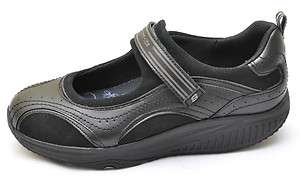 Skechers XW HYPER BLAST Shape Ups Black Mary Janes Walking Shoes 