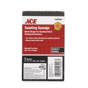  Pk/3 Ace Block Sanding Sponge (1099308)