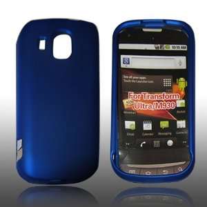 com NEW BLUE Rubberized Hard Case Cover Skin For Boost Mobile Samsung 