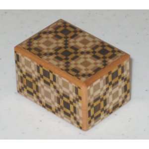  Wooden Japanese Secret Puzzle Box Mame 14 step