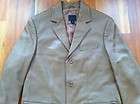 Jos. A Bank Leather Cognac Blazer/jacket/coat S NWOT Sportcoat