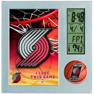  NBA Portland Trailblazers Digital Desk Clock Sports 