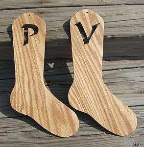 YOUR INITIALS SOCK BLOCKERS  