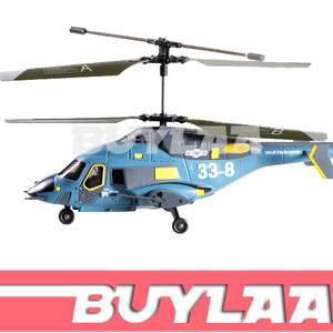 Blackhawk Military Skywolf 338 Remote RC Helicopter / GYRO 3 channel 