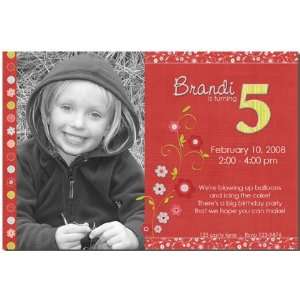  Brandi Photocard Invitation