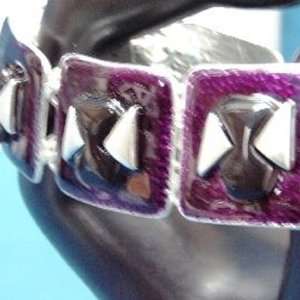    Bracelet of french touch Dv   Brasilia purple. Jewelry