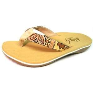  Island Slipper ZT332   tan tapa (size7) 