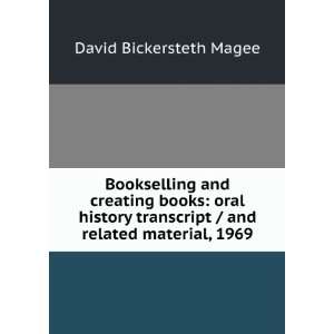  / and related material, 1969 David Bickersteth Magee Books