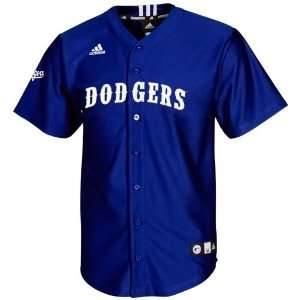  adidas L.A. Dodgers Youth Screen Print Replica Jersey 