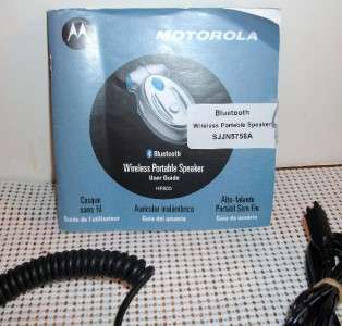 Motorola Portable BLUETOOTH Wireless Speaker Hands Free  