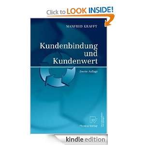 Kundenbindung und Kundenwert Manfred Krafft  Kindle Store