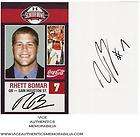 Rhett Bomar Signed Auto 2009 Senior Sr Bowl Rookie Rc C