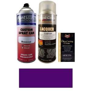  12.5 Oz. Dark Purple Pearl Metallic Spray Can Paint Kit 