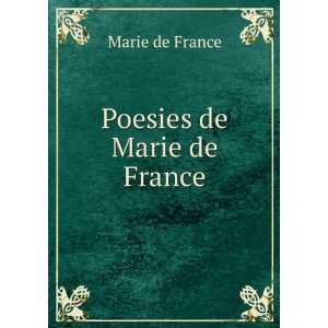  Poesies de Marie de France Marie de France Books
