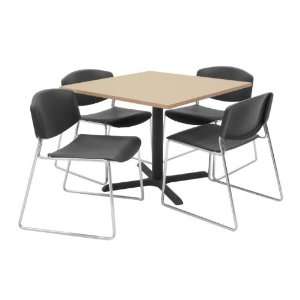  36 Square Table with 4 Chairs IDA002