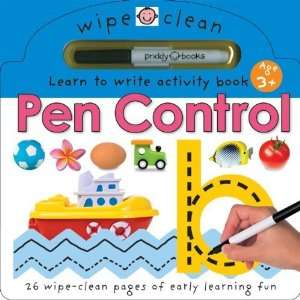  Wipe Clean Tracing and Pen Control [Board book] Roger 