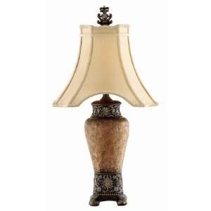 Stein World 97658 Antique Copper Carved Vase Table Lamp 