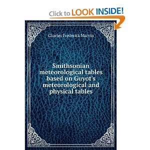   meteorological and physical tables Charles Frederick Marvin Books