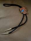 HANDCRAFTED BOLO TIE WITH NATIVE