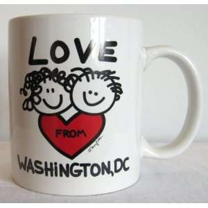  Washington Dc Mug Souvenir Ceramic Coffee Cup with Love 