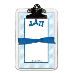  Noteworthy Collections   Sorority Clipboard Pads (Alpha 