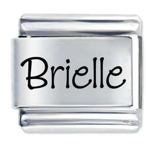  Name Brielle Gift Laser Italian Charm Pugster Jewelry
