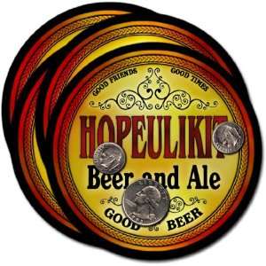  Hopeulikit, GA Beer & Ale Coasters   4pk 