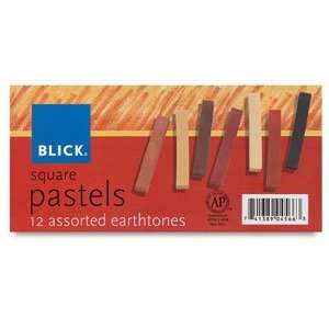  Blick Pastels   Earthtone, Set of 12 Arts, Crafts 