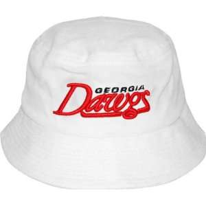 Georgia Bulldogs White Bucket Hat