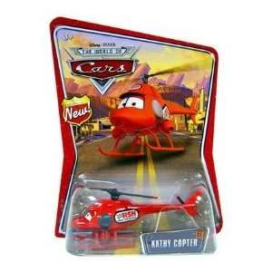  Disney Pixar World of Cars New Badge Carded KATHY COPTER 