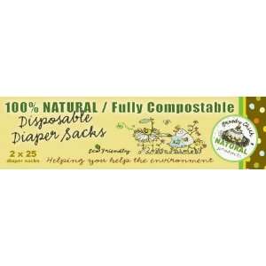 Broody Chick Disposable Diaper Sacks (100% Natural / Fully Compostable 