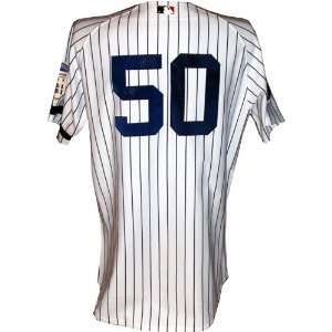  Bobby Meacham #50 Final Game Yankees Game Used Home Jersey 