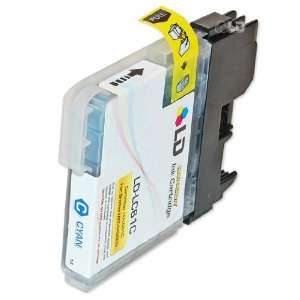   Brother Compatible LC61C Cyan Ink cartridge. (LC61 Series