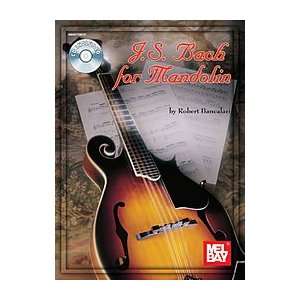  Mel Bay J. S. Bach for Mandolin (Book/CD) Musical 
