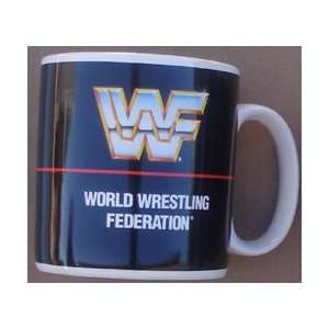  W W F Wrestling Logo Mug With Box 
