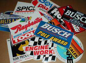   Contingency lot tool box Race Car Racing Decal Stickers New 19 dif