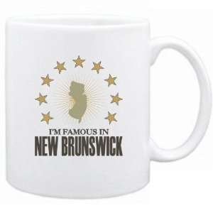   Am Famous In New Brunswick  New Jersey Mug Usa City