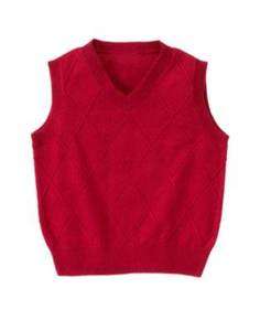   NWT Boys Holiday Celebrations Sweater Vest 5 6 New Diamond  