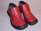   Italian made El Vaquero red swade designer shoe boots size 8.  