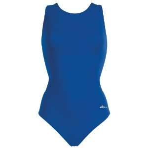   Aquashape Moderate Lap Swimsuit Solids ROYAL 18