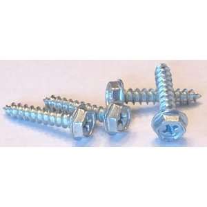  8 X 1 1/2 Self Tapping Screws Phillips / Hex Washer Head 