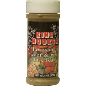   King Kooker 99060 6 Ounce Sweet & Spicy Dry Rub Patio, Lawn & Garden
