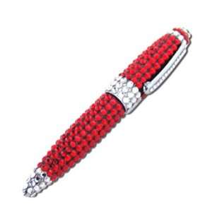  Swarovski Crystal Pave Red Crystal Pen GPN R