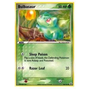  Pokemon   Bulbasaur (54)   EX FireRed & LeafGreen Toys 