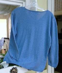Lot Breckenridge Alfred Dunner Sweaters PL Green Blue  