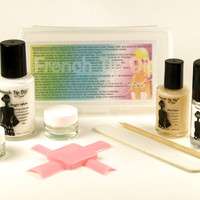 French Tip Dip ♥ French Manicure, Marbling & Nail Art Kit. Use with 