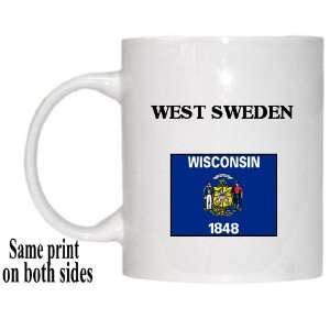  US State Flag   WEST SWEDEN, Wisconsin (WI) Mug 